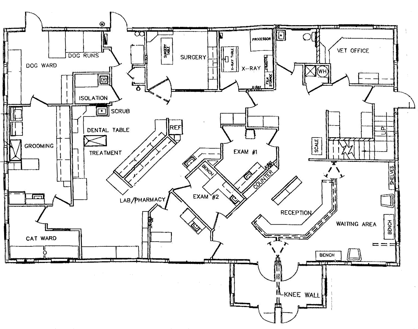 The Hospital Floor Plan